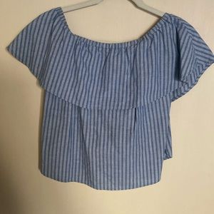 Amour Vert off shoulder top, slightly cropped